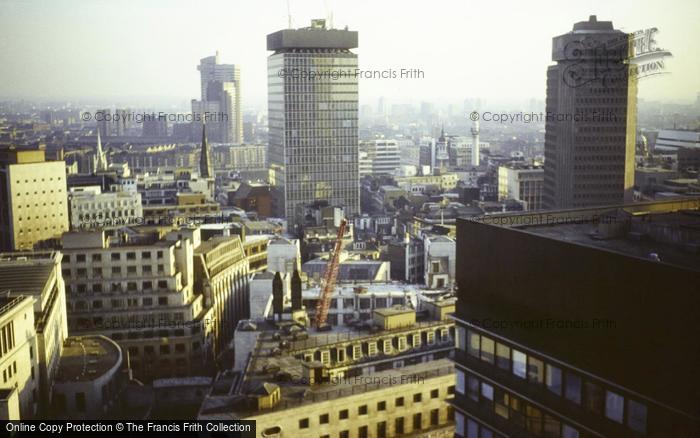 Photo of London, Post Office Tower, 20 Fenchurch Street, Old Lloyd's Building 1980