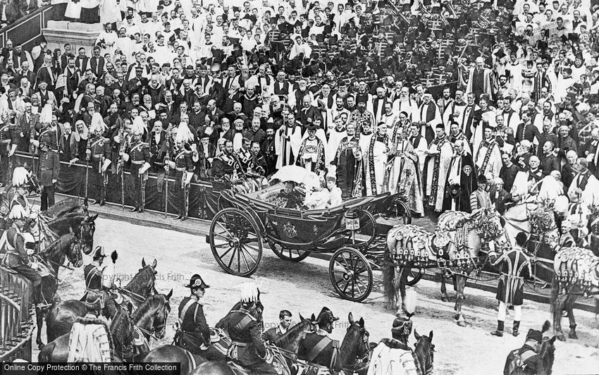London, Queen Victoria at her Diamond Jubilee Celebrations 1897