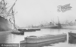 Queen Victoria Docks c.1965, London