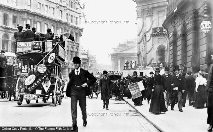 Photo of London, Queen Victoria Street 1897