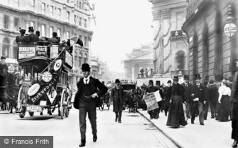 London, Queen Victoria Street 1897