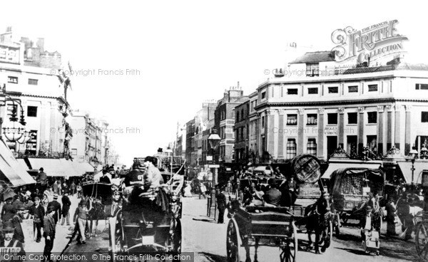 Photo of London, Regent Circus 1890