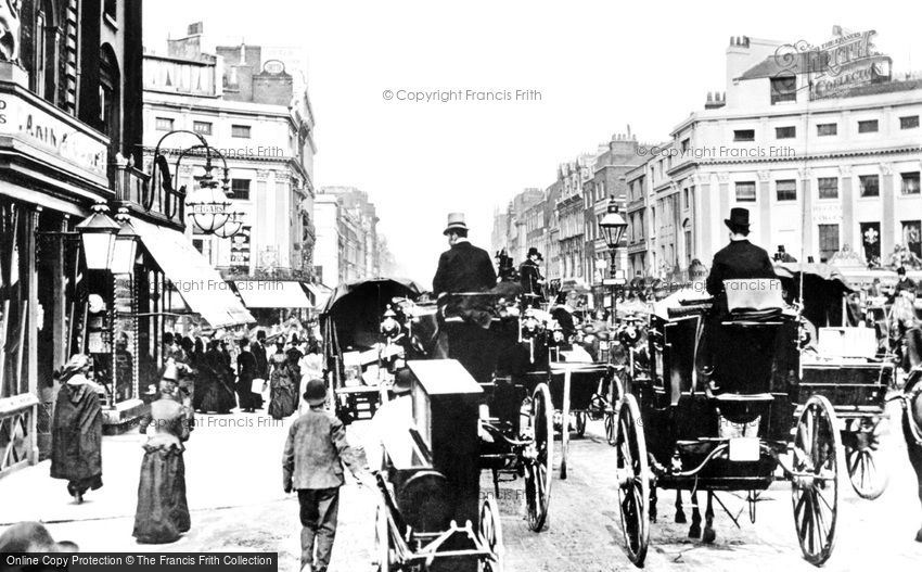 London, Regent Circus 1890