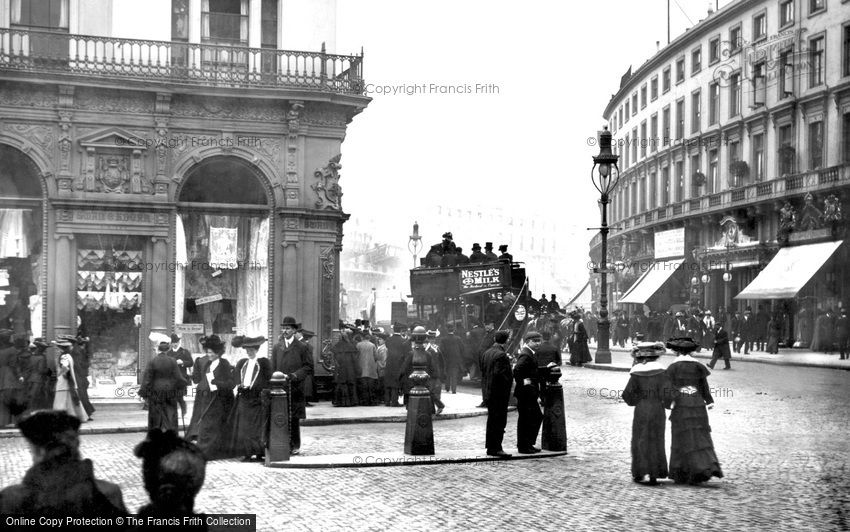 London, Regent Street and the Quadrant 1900