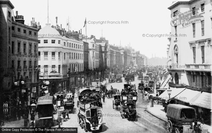 Photo of London, Regent Street c.1890