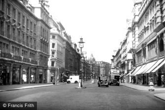 London, Regent Street c1950