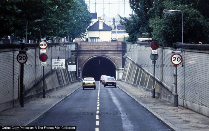 Photo of London, Rotherhithe Tunnel, Southern Portal c.1985