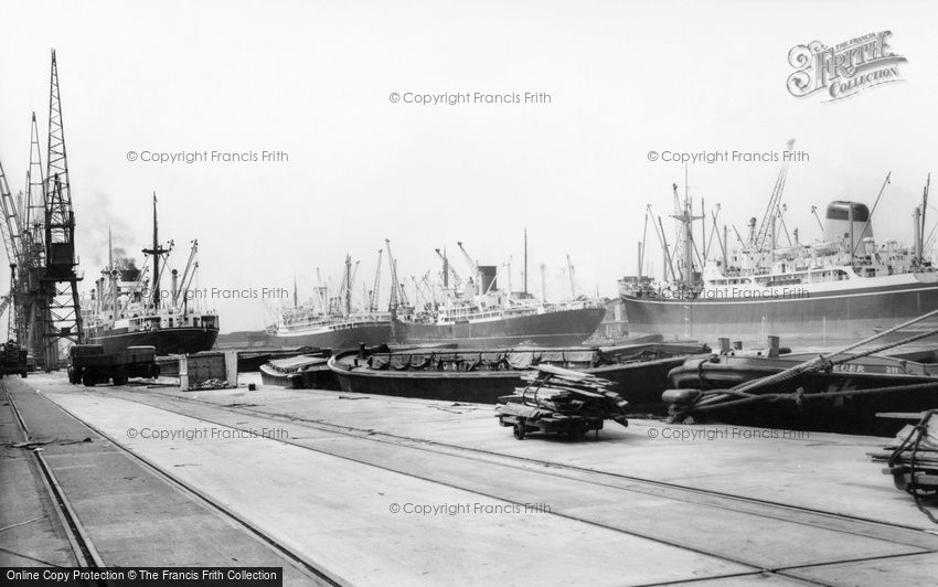 London, Royal Albert Docks c1965