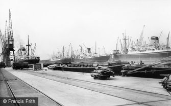 London, Royal Albert Docks c1965