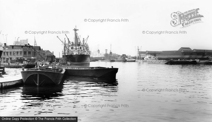 Photo of London, Royal Albert Docks c.1965