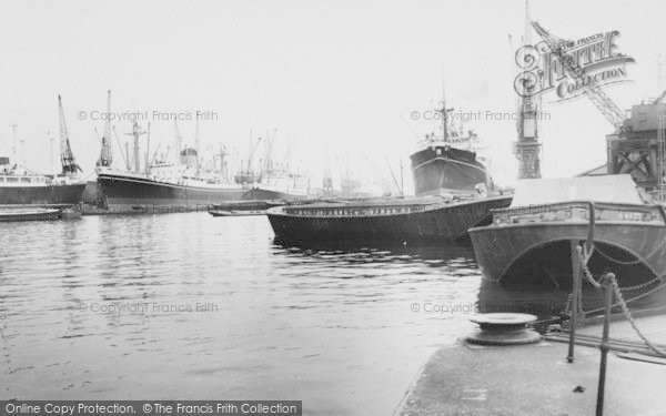 Photo of London, Royal Albert Docks c.1965