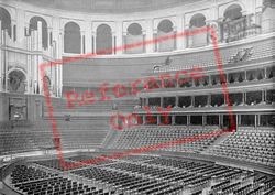 Royal Albert Hall Interior c.1895, London