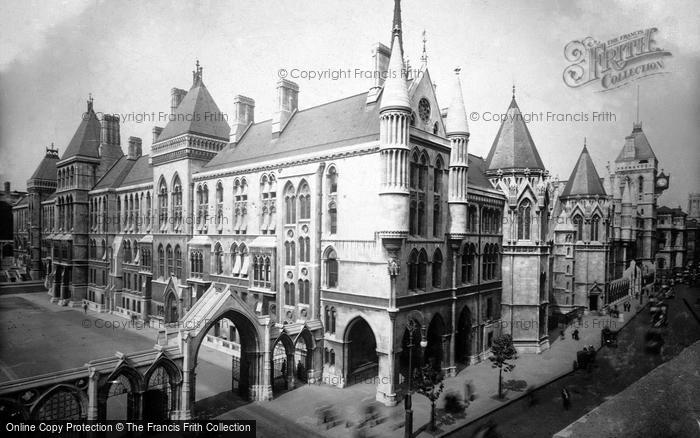 Photo of London, Royal Court Of Justice c.1900