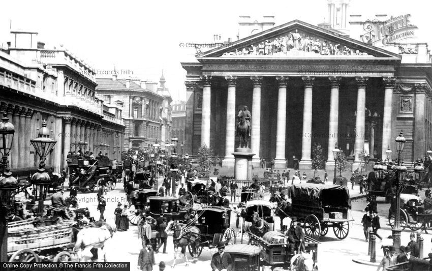London, Royal Exchange 1890