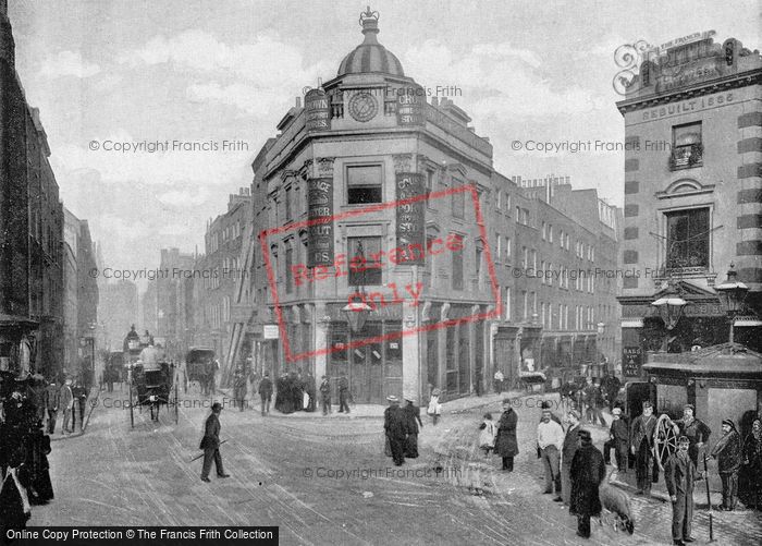 Photo of London, Seven Dials And Little Earl Street c.1895