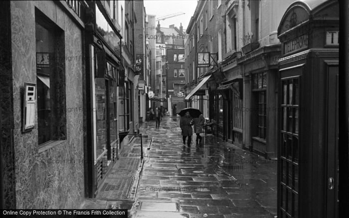 Photo of London, Shepherd's Market 1964
