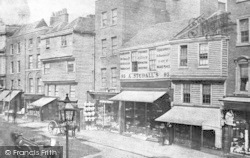 Shops In Shoreditch 1875, London