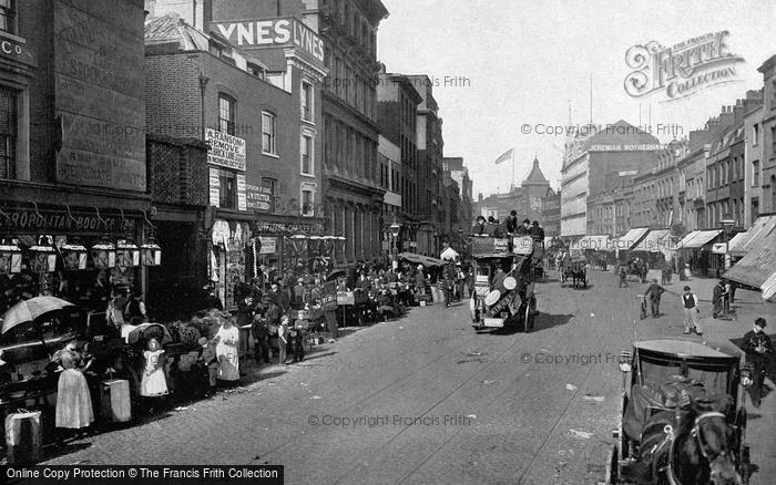 Photo of London, Shoreditch High Street c.1895