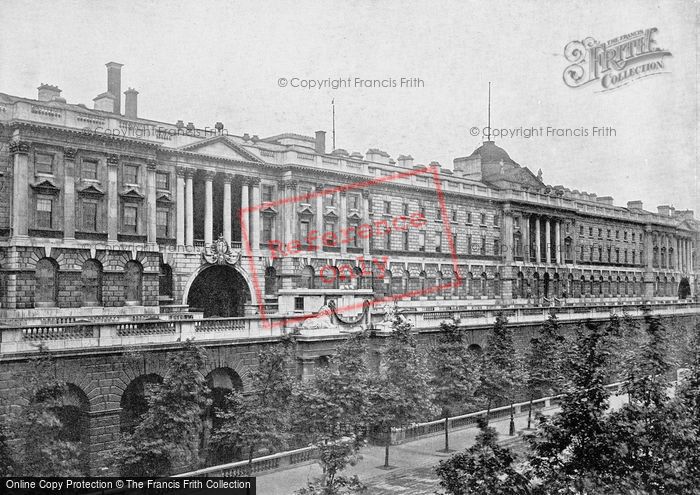 Photo of London, Somerset House c.1895