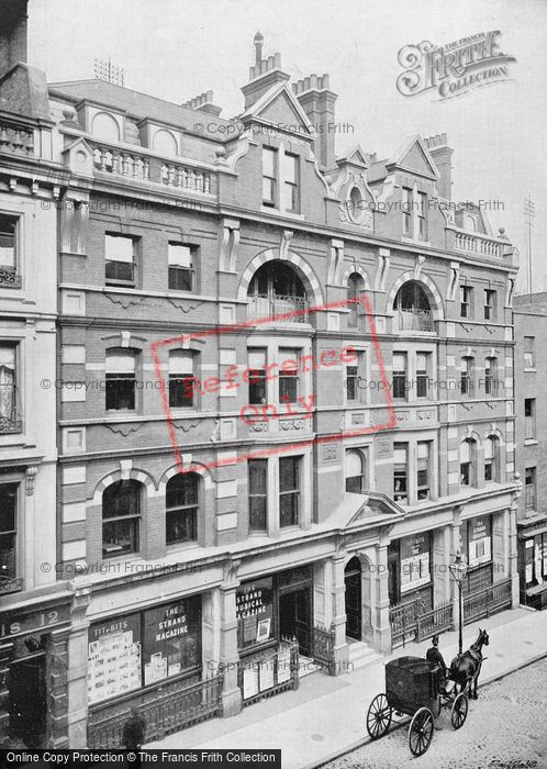 Photo of London, Southampton Street, Strand, Offices Of George Newnes Ltd c.1895