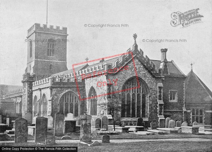 Photo of London, St Dunstan's Church, Stepney c.1895