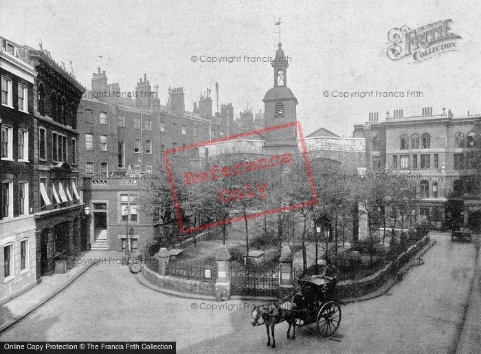 Photo of London, St Helen's Church And Churchyard, Great St Helen's c.1895