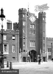St James's Palace, The Gateway c.1900, London