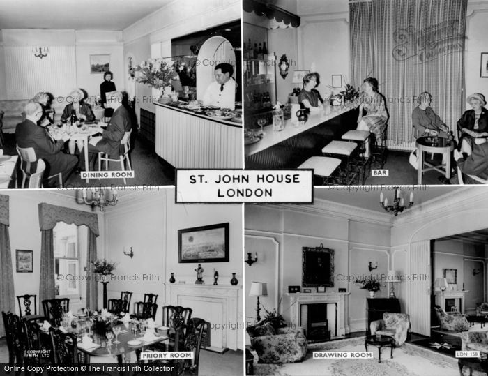 Photo of London, St John House Composite c.1960