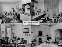 St John House Composite c.1960, London