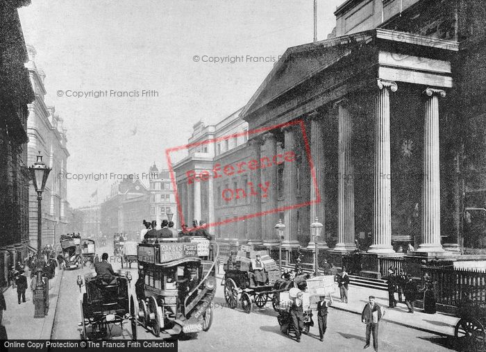 Photo of London, St Martin's Le Grand, The Post Office Buildings c.1895