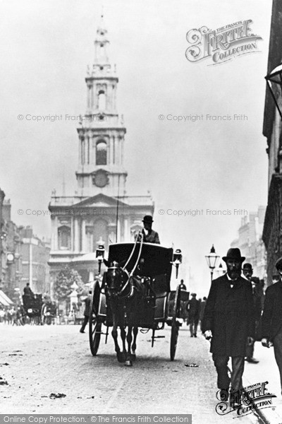 Photo of London, St Mary Le Strand c.1900