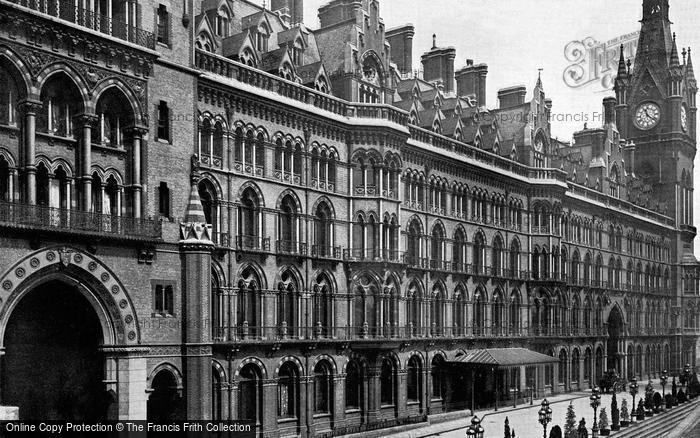 Photo of London, St Pancras, The Midland Grand Hotel c.1895