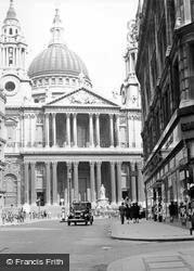St Paul's c.1939, London