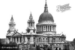 St Paul's Cathedral c.1910, London
