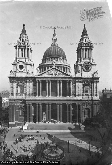 Photo of London, St Paul's Cathedral c.1920