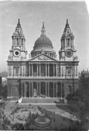 St Paul's Cathedral c.1920, London