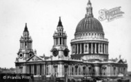 St Paul's Cathedral c.1930, London