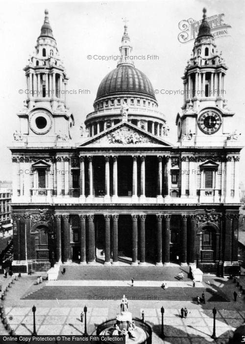 Photo of London, St Paul's Cathedral c.1949