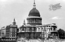 St Paul's Cathedral c.1950, London