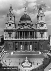 St Paul's Cathedral c.1965, London