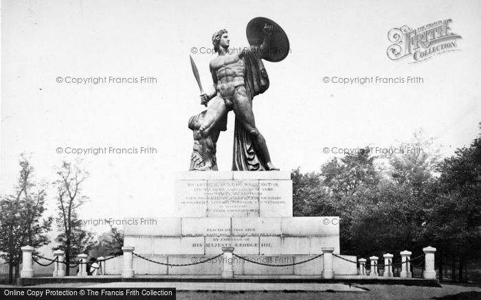 Photo of London, Statue Of Achilles, Hyde Park c.1861