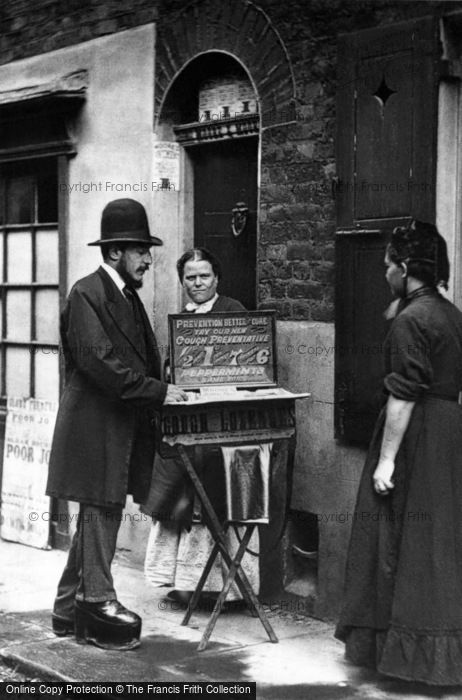 Photo of London, Street Doctor 1877