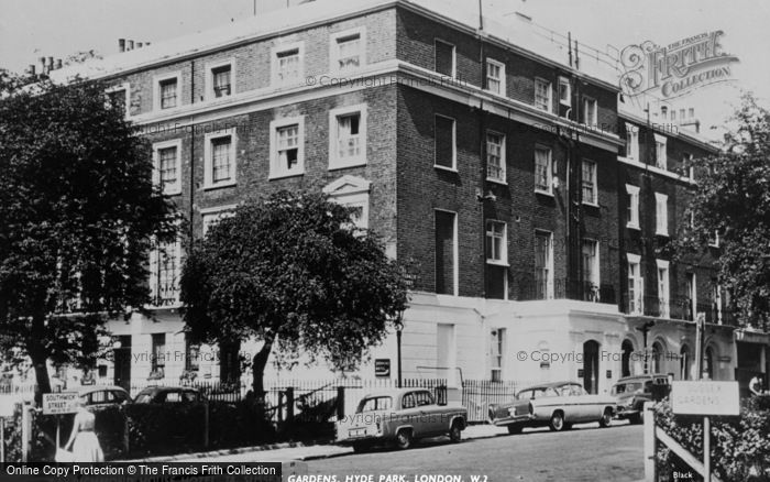Photo of London, Sussex Gardens, Richmond House Hotel c.1960