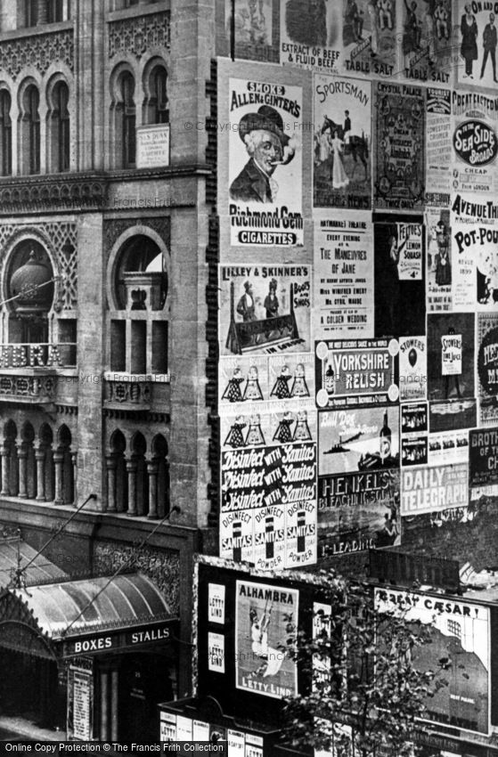 London, the Alhambra 1899