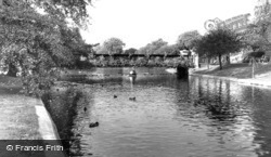 The Canal, Regent's Park c.1965, London