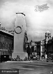 The Cenotaph c.1949, London