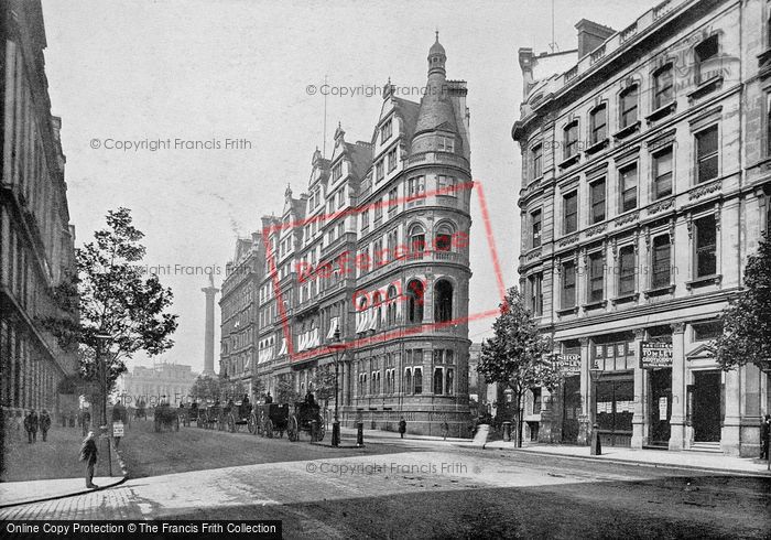 Photo of London, The Constitutional Club, Northumberland Avenue c.1895