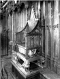 The Coronation Chair, Westminster Abbey c.1955, London
