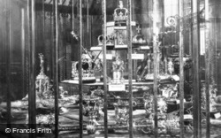 The Crown Jewels c.1920, London