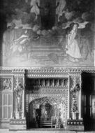 The Fireplace In King's Robing Room, Houses Of Parliament c.1890, London